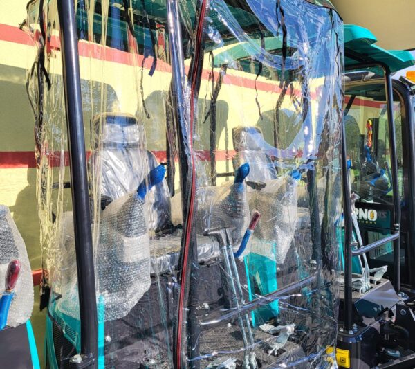 Plastično pokrivalo, transparentno, za YCW-18S